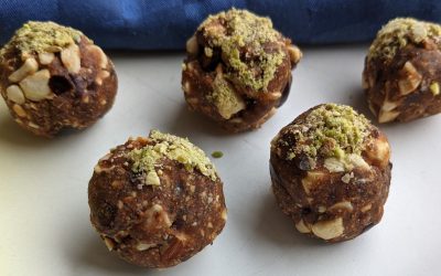Date and Cashew Energy Balls Snack Recipe